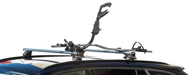Suport pentru bicicletă auto GREEN VALLEY Fast Ride 160 659, montaj pe bare transversale, negru, oțel, capacitate maximă 20 kg